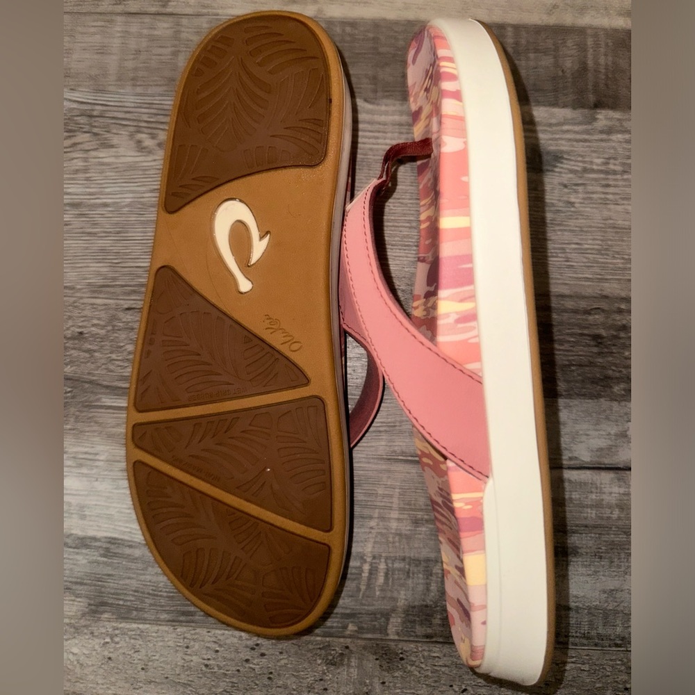 ❤️‍🔥 SOLD Olukai N’ai Pi’o Flip Flops